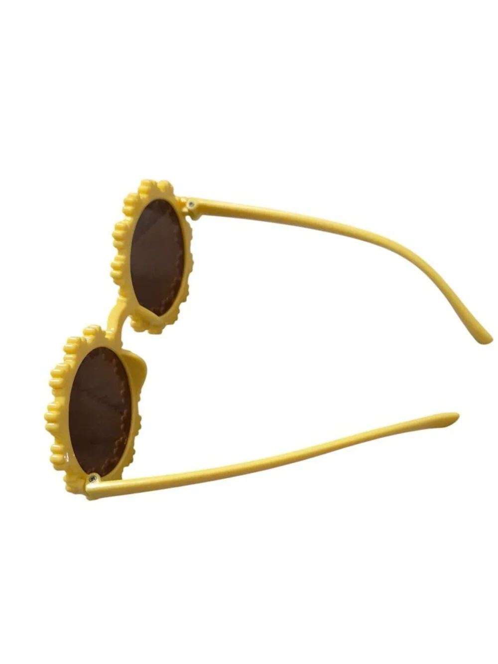 NWT-Yellow Floral Sunglasses & Pink Bow Headband Set (SKU#0499)